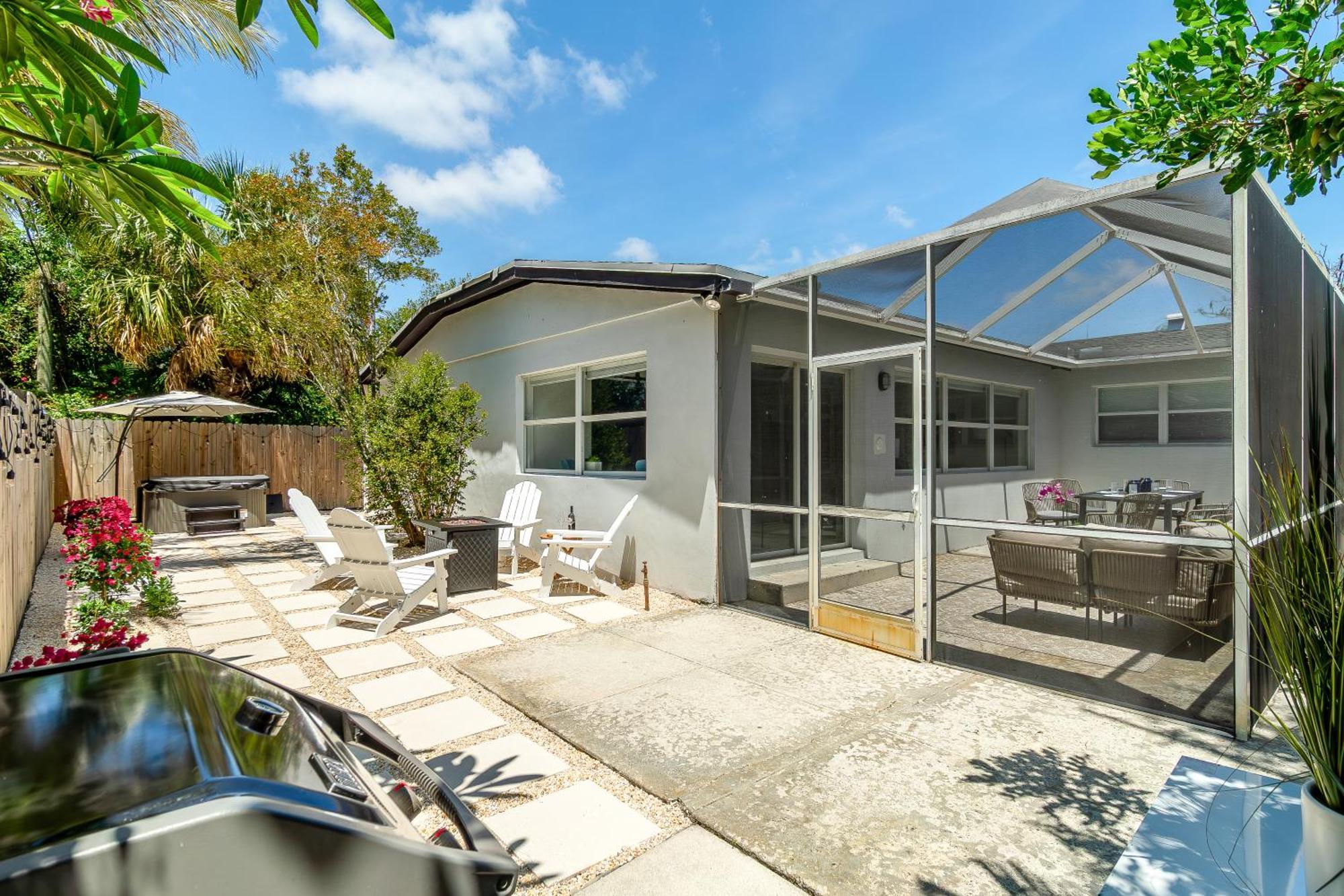 West Palm Beach Elegant 5Br With Hot Tub And Fire Pit Near Beach Уест Палм Бийч Екстериор снимка